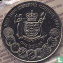 Nieuw-Zeeland 1 dollar 1983 "50th Anniversary of New Zealand Coinage" - Afbeelding 2