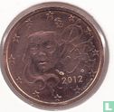France 2 cent 2012 - Image 1