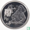 France 10 euro 2012 (PROOF) "Heroes of the French literature - D'Artagnan" - Image 2