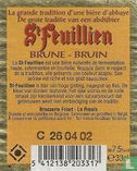 St. Feuillien Brune-Bruin - Bild 2