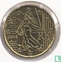 Frankreich 20 Cent 2014 - Bild 1