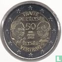 Frankrijk 2 euro 2013 "50th Anniversary of the Élysée Treaty" - Afbeelding 1