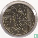Frankrijk 50 cent 2014 - Afbeelding 1