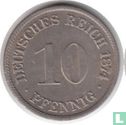 Deutsches Reich 10 Pfennig 1874 (F) - Bild 1