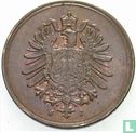 Empire allemand 1 pfennig 1887 (J) - Image 2