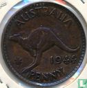 Australië 1 penny 1944 (Met punt) - Afbeelding 1