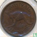 Australië 1 penny 1956 (Met punt) - Afbeelding 1