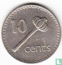 Fidji 10 cents 1979 - Image 2