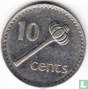 Fidji 10 cents 1990 - Image 2