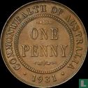 Australien 1 Penny 1931 (Indiasche Rückseite, normales Jahreszahl) - Bild 1