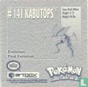 # 141 Kabutops - Afbeelding 2