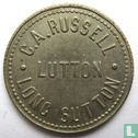 C.A. Russell - Lutton - Long Sutton 5 shillings (Farm token / Fruit pickers token) - Afbeelding 1