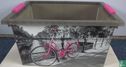 Opbergdoos lila fiets - Afbeelding 1
