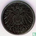 German Empire 5 pfennig 1915 (F - zinced iron) - Image 2