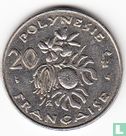 Polynésie française 20 francs 1998 - Image 2
