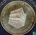 Cuba 10 pesos 1975 (PROOF) "25th anniversary National Bank of Cuba" - Afbeelding 1