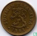 Finlande 10 penniä 1963 - Image 1