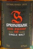 Springbank 10 y.o. 100 proof - Image 3