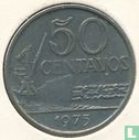 Brazil 50 centavos 1975 (copper-nickel) - Image 1
