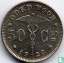 Belgique 50 centimes 1928/3 (NLD) - Image 1