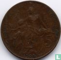 France 5 centimes 1909 - Image 1