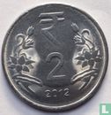 India 2 rupees 2012 (Calcutta) - Afbeelding 1