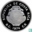 Costa Rica 100 colones 1974 (PROOF) "Manatee" - Afbeelding 1