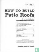 How to build patio roofs - Image 3