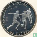 Cuba 5 pesos 1989 (PROOF) "1990 Football World Cup in Italy - 3 players" - Afbeelding 1
