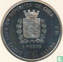 Cuba 5 pesos 1989 (PROOF) "1990 Football World Cup in Italy - 3 players" - Afbeelding 2