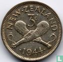 New Zealand 3 pence 1944 - Image 1