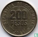 Colombie 200 pesos 2008 - Image 1