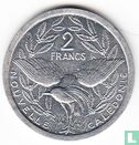 New Caledonia 2 francs 1989 - Image 2