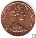 New Zealand 1 cent 1980 (oval 0) - Image 1