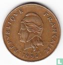 New Caledonia 100 francs 1994 - Image 1