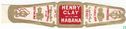 Henry Clay Habana - Chevalier de la legion d'honneur Clay - Proveedor de la real casa Henry   - Bild 1