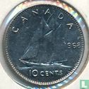 Canada 10 cents 1968 (nickel - Philadelphia) - Image 1