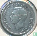 Kanada 10 Cent 1947 (mit Ahornblatt nach dem Jahr) - Bild 2