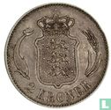 Dänemark 2 Kroner 1875 - Bild 2