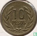 Kolumbien 10 Peso 1989 (Typ 2) - Bild 2