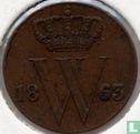 Netherlands ½ cent 1863 - Image 1
