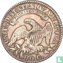 États-Unis ½ dollar 1817 (1817/4) - Image 2