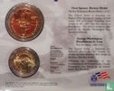USA President (Washington) $1 coin & First Spouse Medal set 2007 - Image 2