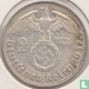 Empire allemand 2 reichsmark 1937 (G) - Image 1