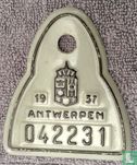 Fietsplaat Antwerpen - Image 1