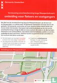 Vernieuwing oeverbescherming langs Weespertrekvaart: omleiding voor fietsers en voetgangers - Afbeelding 1