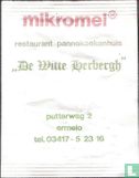 Restaurant-Pannekoekenhuis "De Witte Herbergh" - Afbeelding 1