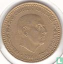 Spain 1 peseta 1966 (1970) - Image 2