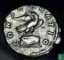 Denier de l'Empire romain, AR, 177-192 AD, Marcus Aurelius comme Divus sous commode, Rome, 180 AD - Image 2