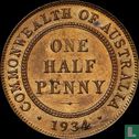 Australia ½ penny 1934 - Image 1